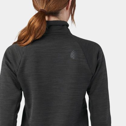 AllTrails x Stio Women's Glide Power Stretch Half Zip - Abyss Heather