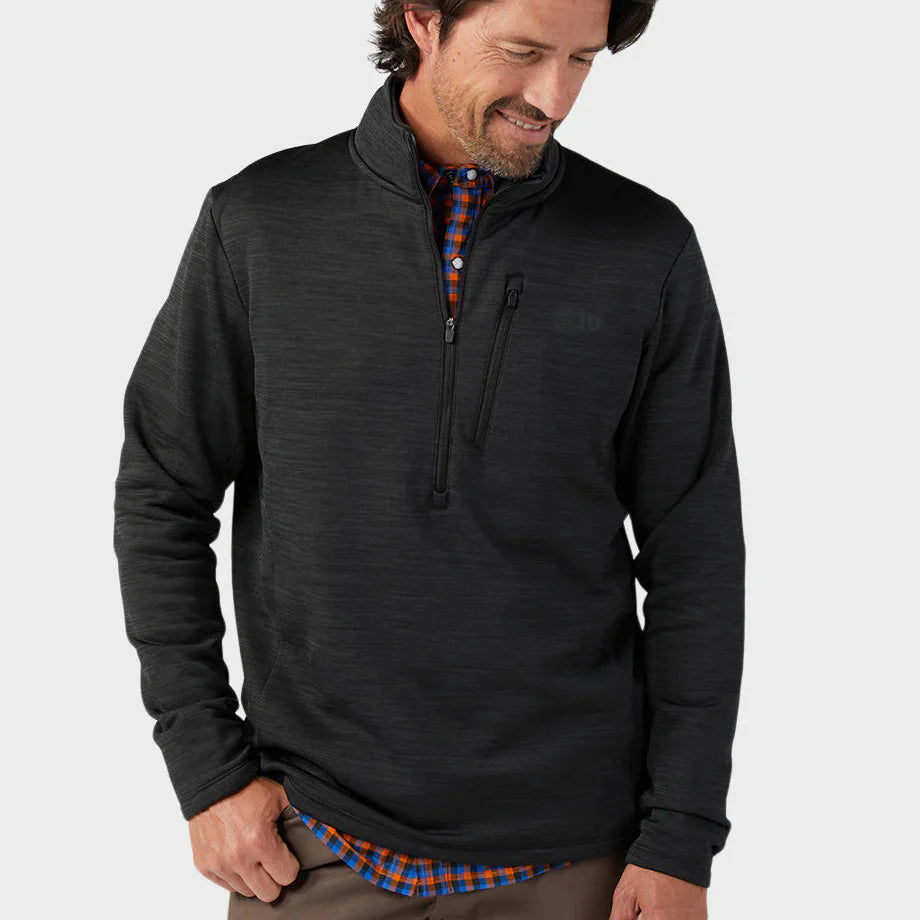 AllTrails x Stio Men's Glide Power Stretch Half Zip - Abyss Heather