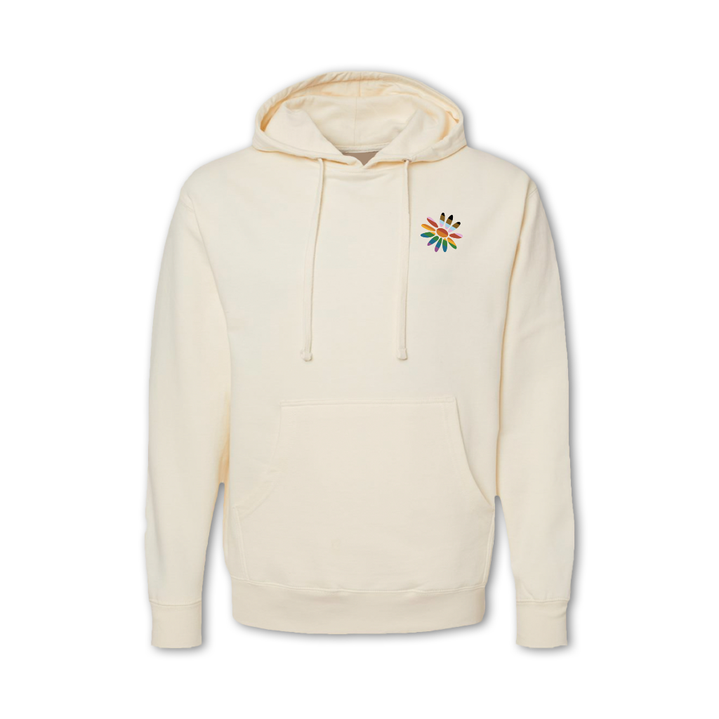 Pride Outside Hoodie - Natural
