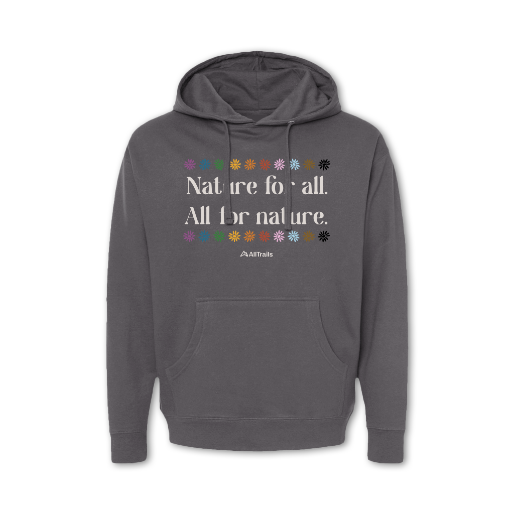 Nature for All Hoodie - Charcoal