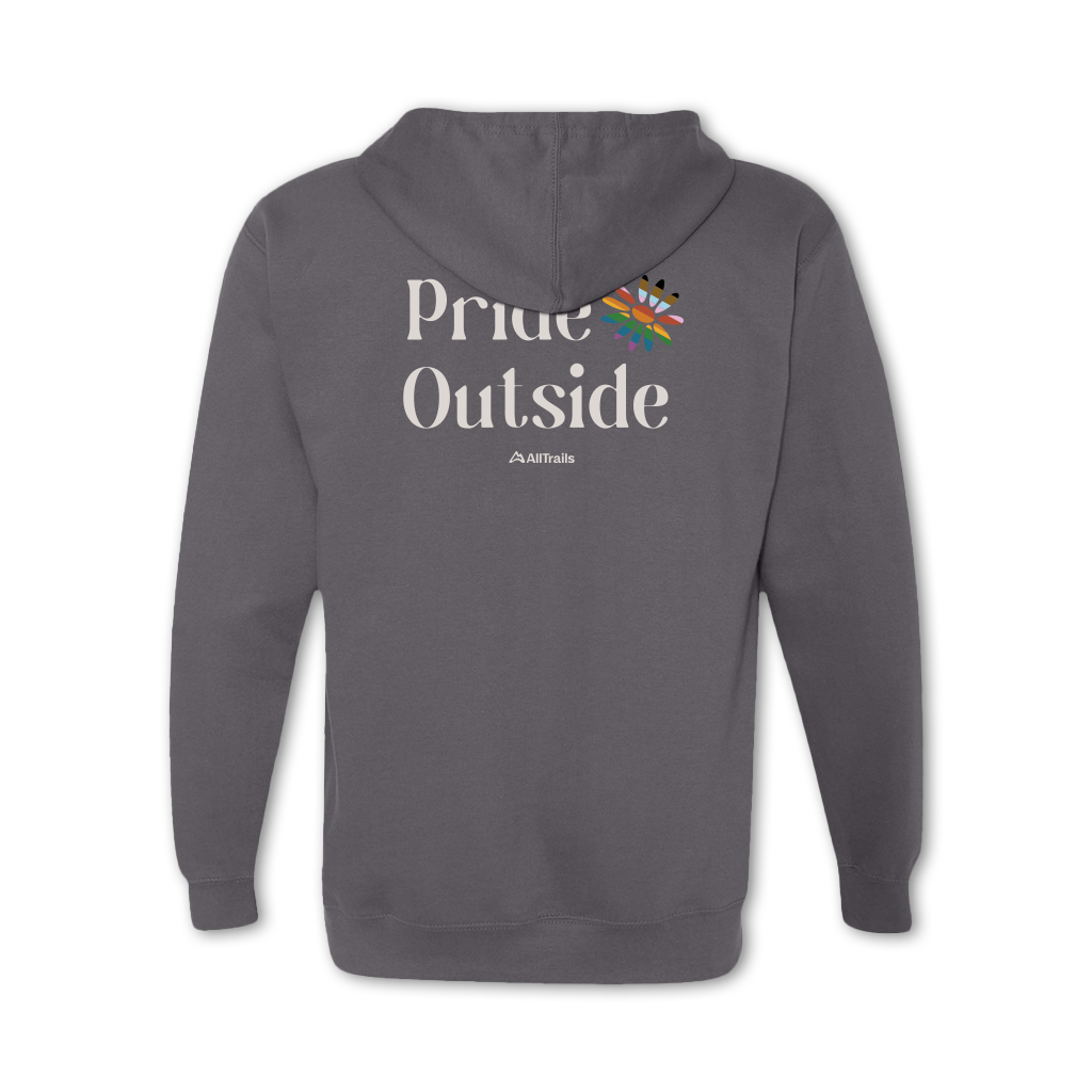 Pride Outside Hoodie - Charcoal