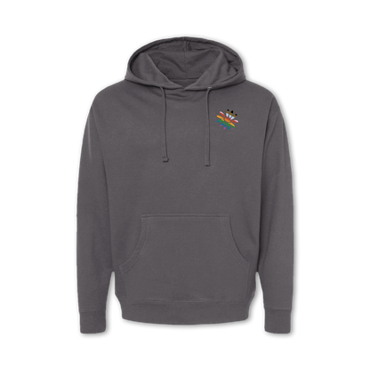Pride Outside Hoodie - Charcoal