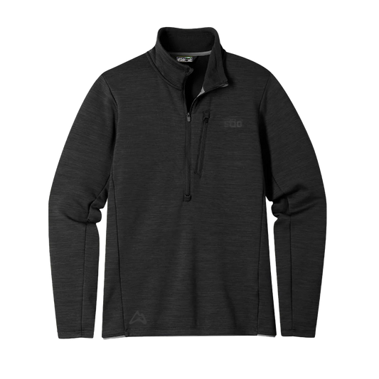 AllTrails x Stio Men's Glide Power Stretch Half Zip - Abyss Heather