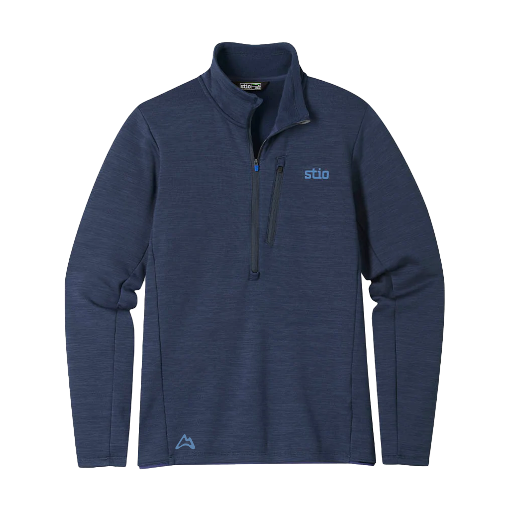 AllTrails x Stio Men's Glide Power Stretch Half Zip - Mountain Shadow
