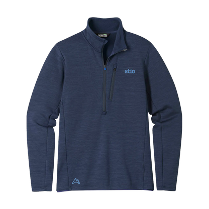 AllTrails x Stio Men's Glide Power Stretch Half Zip - Mountain Shadow