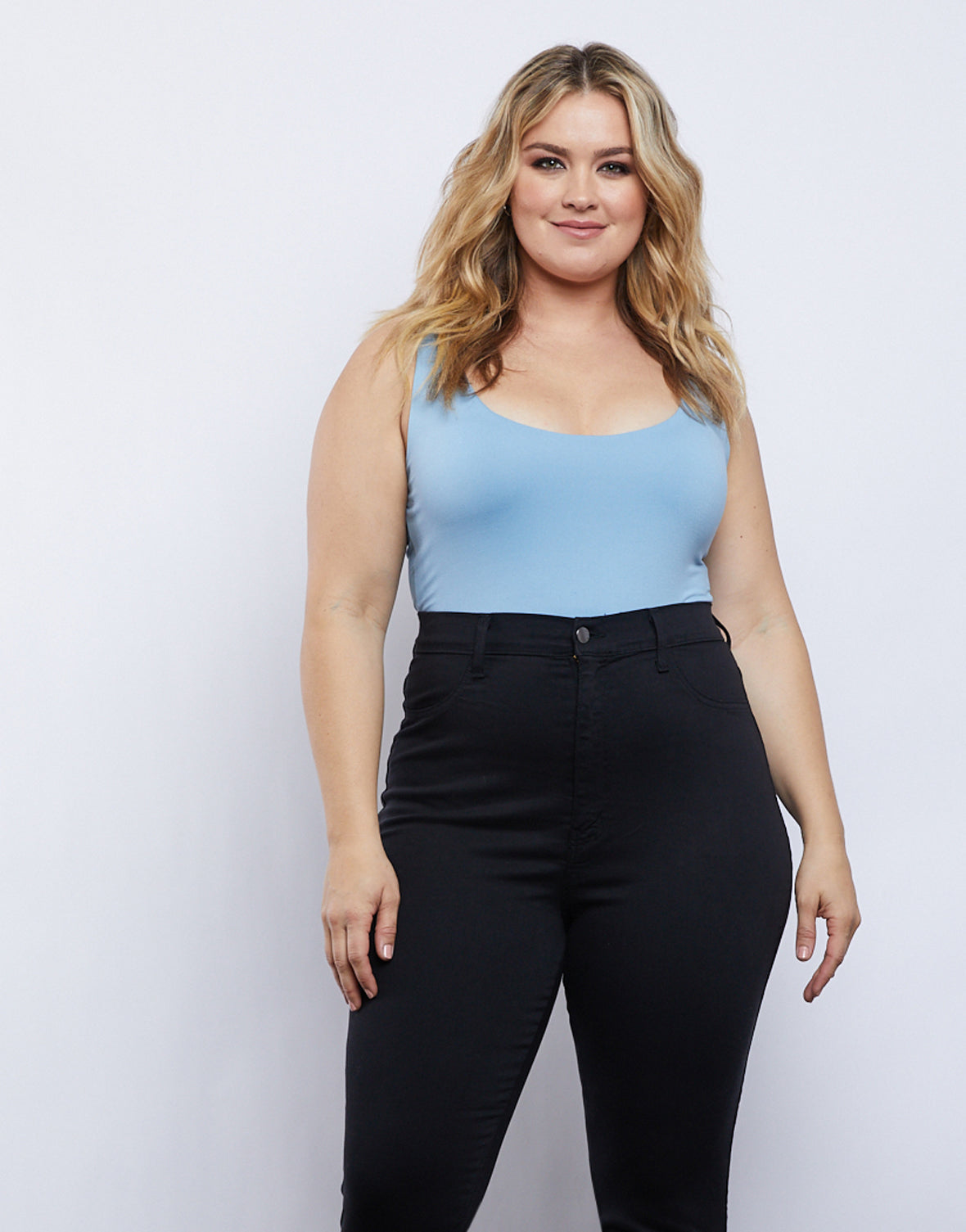 Plus Size Avery Sleeveless Bodysuit