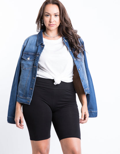 Plus Size Relax This Weekend Shorts