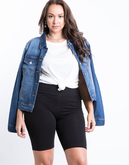 Plus Size Relax This Weekend Shorts
