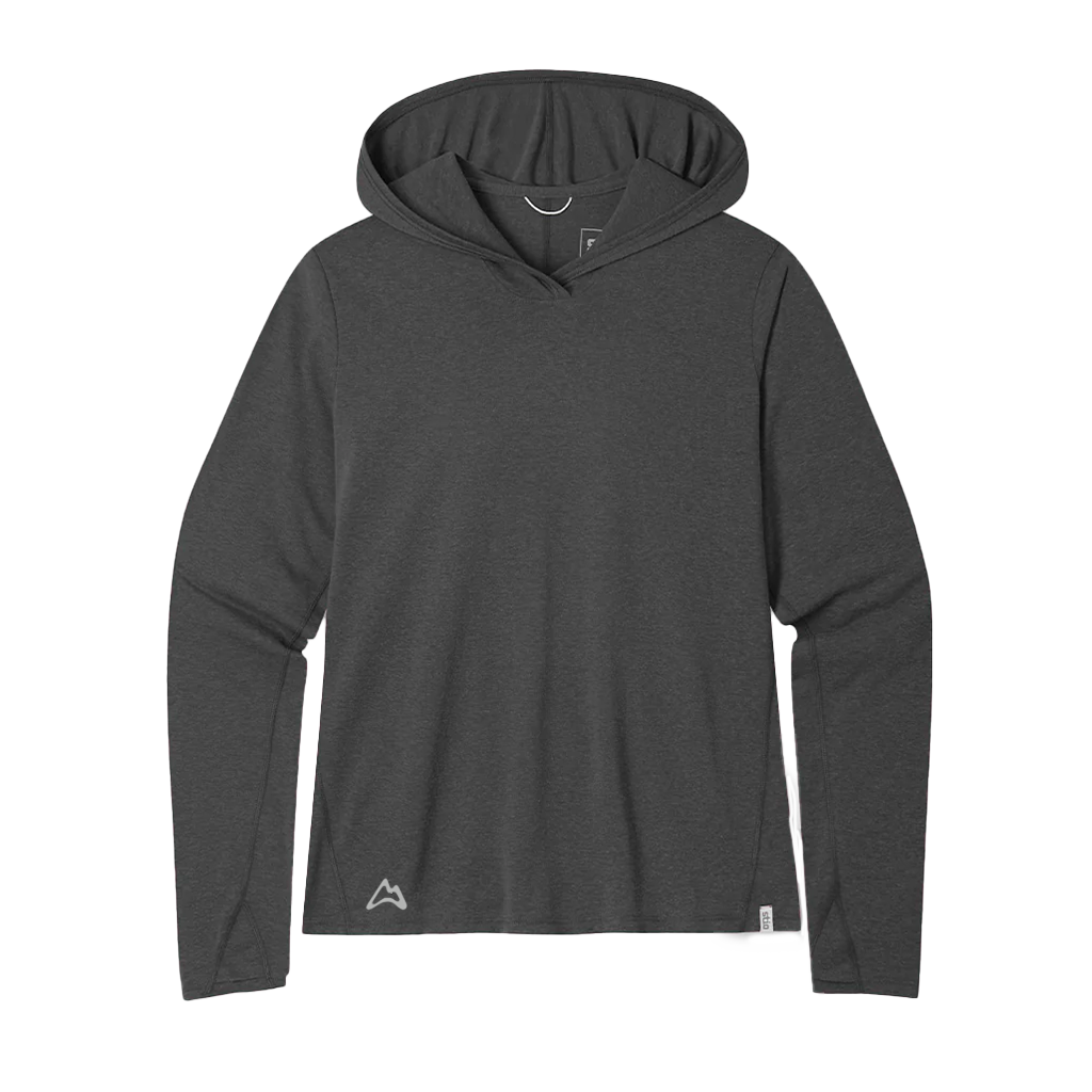 AllTrails x Stio Women's Divide Hooded Pullover  - Abyss Heather