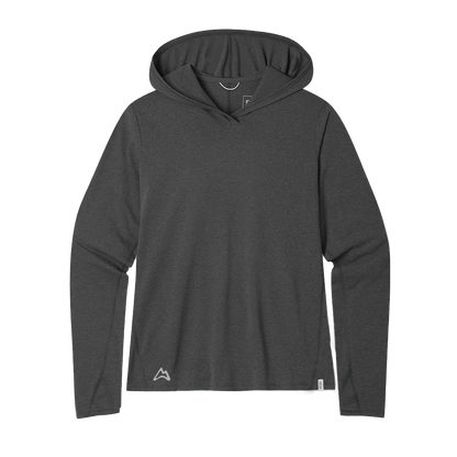 AllTrails x Stio Women's Divide Hooded Pullover  - Abyss Heather