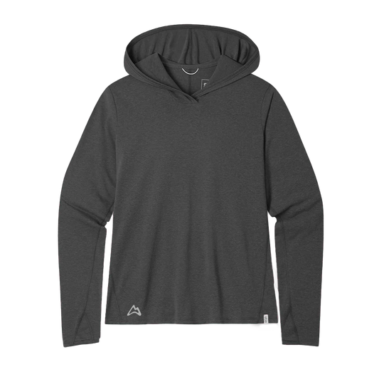 AllTrails x Stio Women's Divide Hooded Pullover  - Abyss Heather
