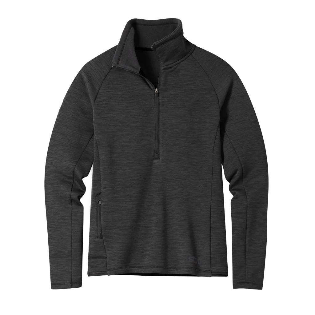 AllTrails x Stio Women's Glide Power Stretch Half Zip - Abyss Heather