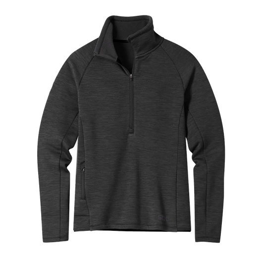 AllTrails x Stio Women's Glide Power Stretch Half Zip - Abyss Heather
